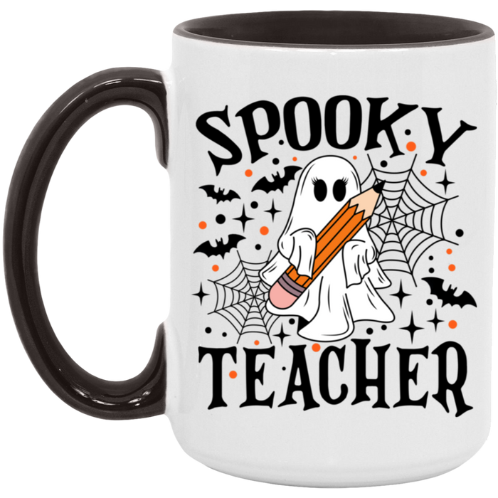 Spooky Teacher 15oz Coffee Mug