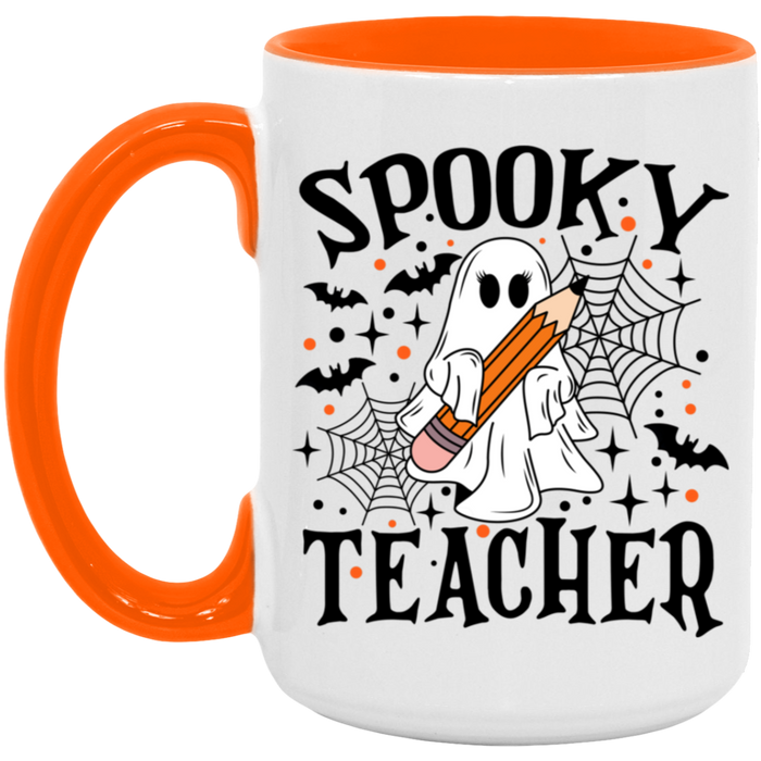 Spooky Teacher 15oz Coffee Mug