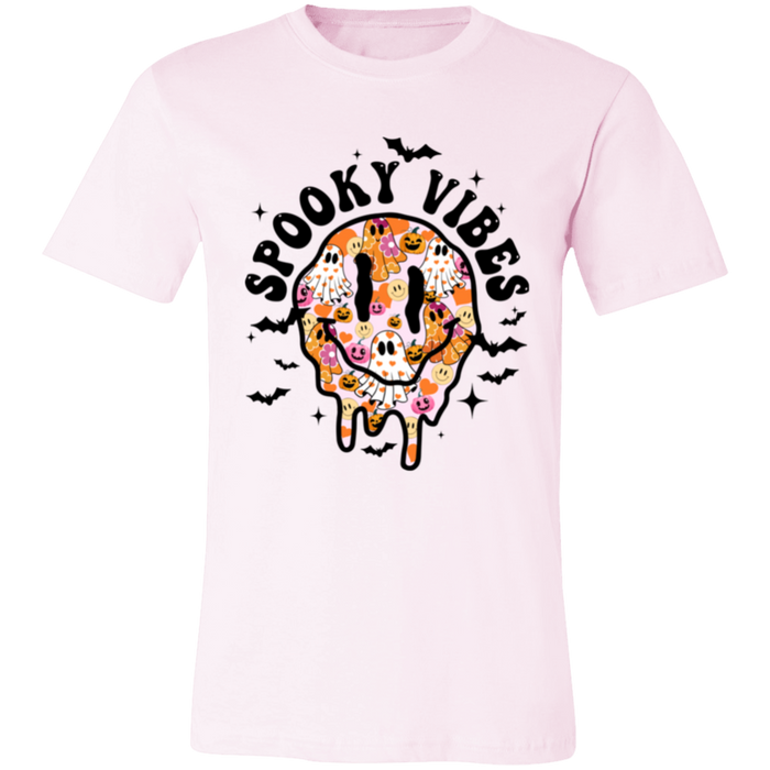 Spooky Vibes Smiley Face T-Shirt