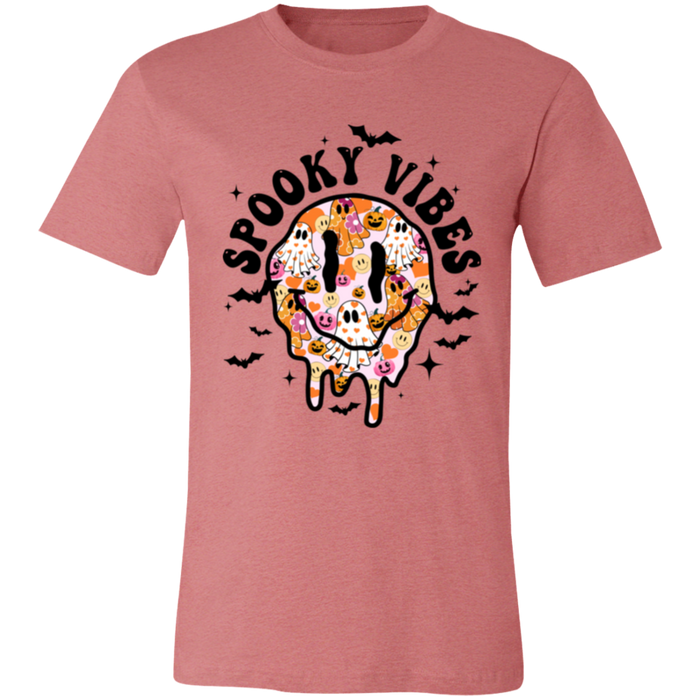 Spooky Vibes Smiley Face T-Shirt