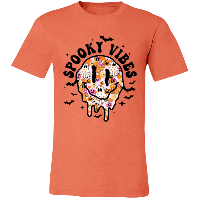 Spooky Vibes Smiley Face T-Shirt
