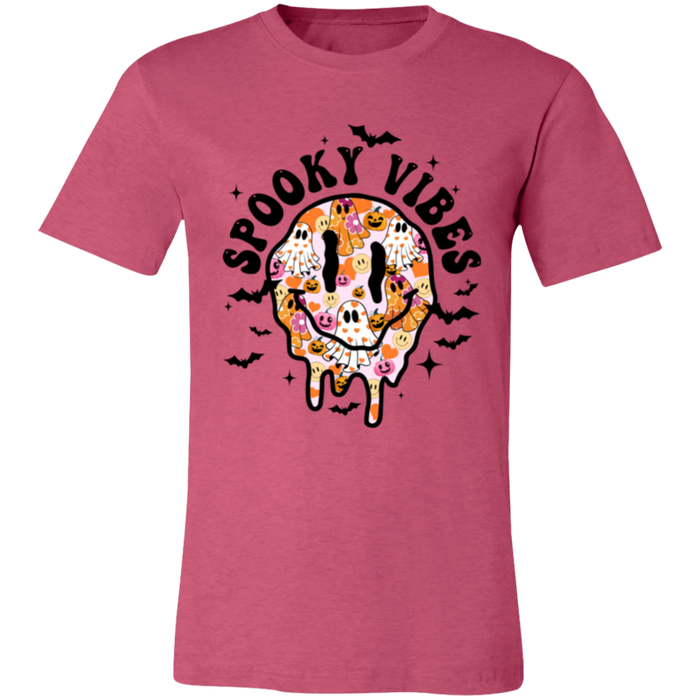 Spooky Vibes Smiley Face T-Shirt