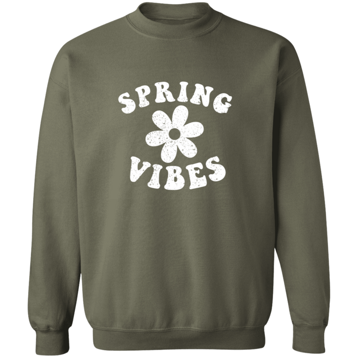 Spring Vibes Retro Sweatshirt