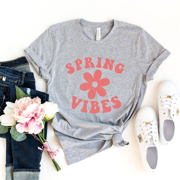 Spring Vibes Retro T-Shirt