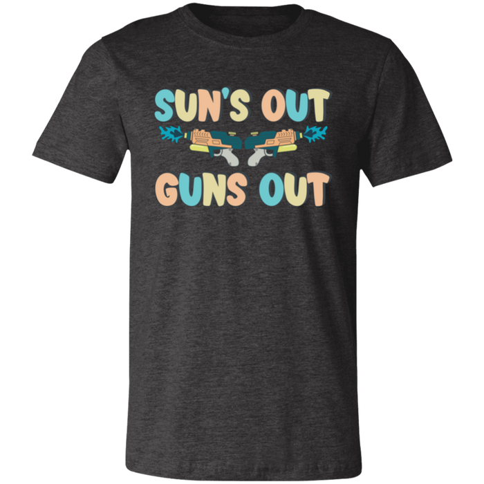 Sun's Out Guns Out Summer Pastels T-Shirt