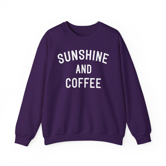 Sunshine And Coffee Sweatshirt