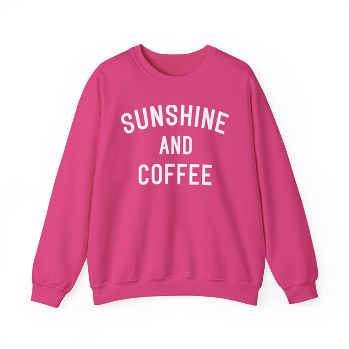 Sunshine And Coffee Sweatshirt