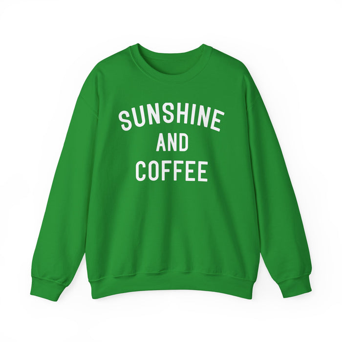 Sunshine And Coffee Sweatshirt