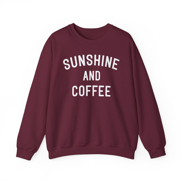 Sunshine And Coffee Sweatshirt
