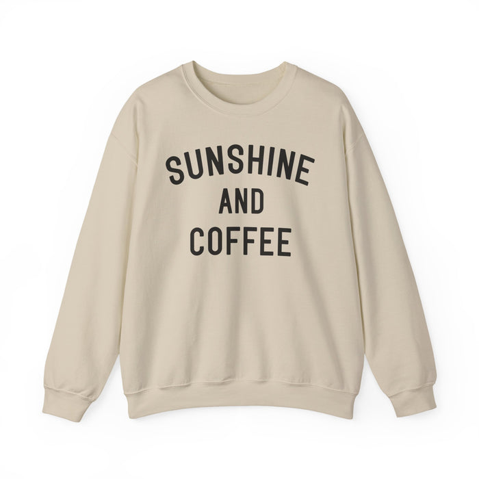 Sunshine And Coffee Sweatshirt