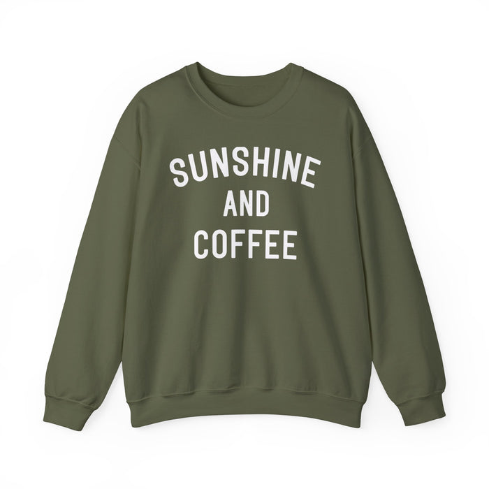 Sunshine And Coffee Sweatshirt