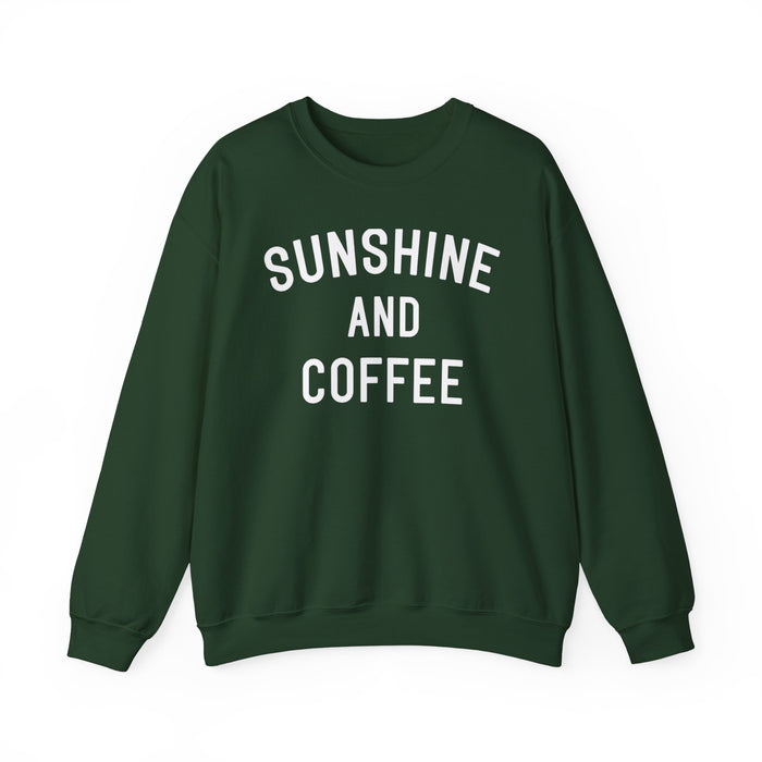 Sunshine And Coffee Sweatshirt