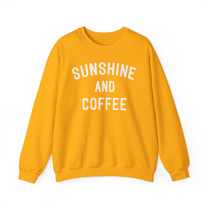 Sunshine And Coffee Sweatshirt