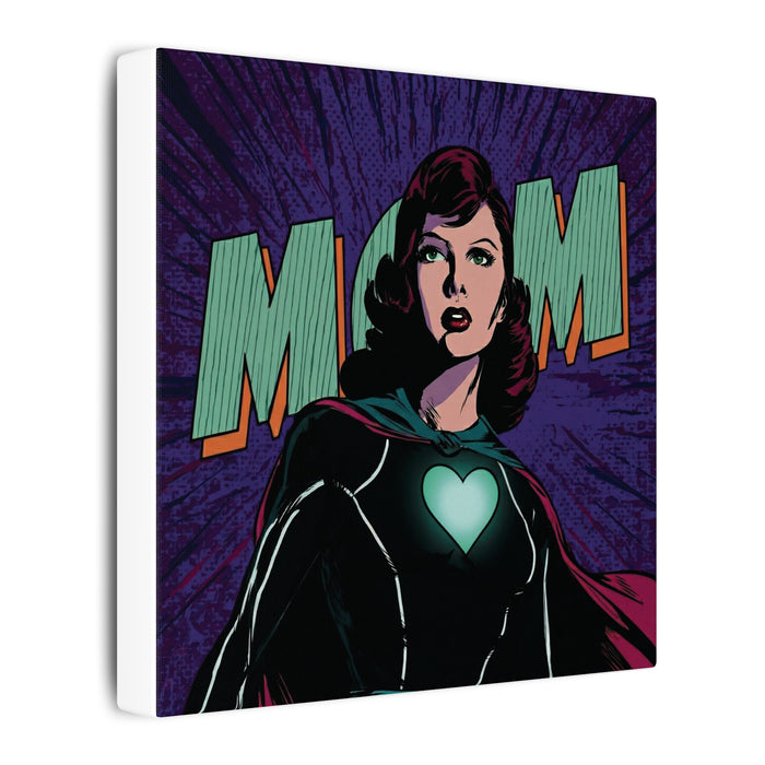 Superhero Mom Canvas Wall Art
