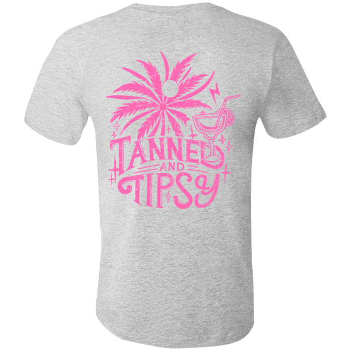 Tanned and Tipsy Double Sided T-Shirt