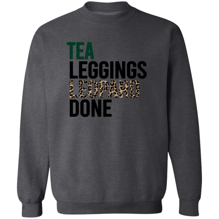 Tea Leggings Leopard Done Sweatshirt