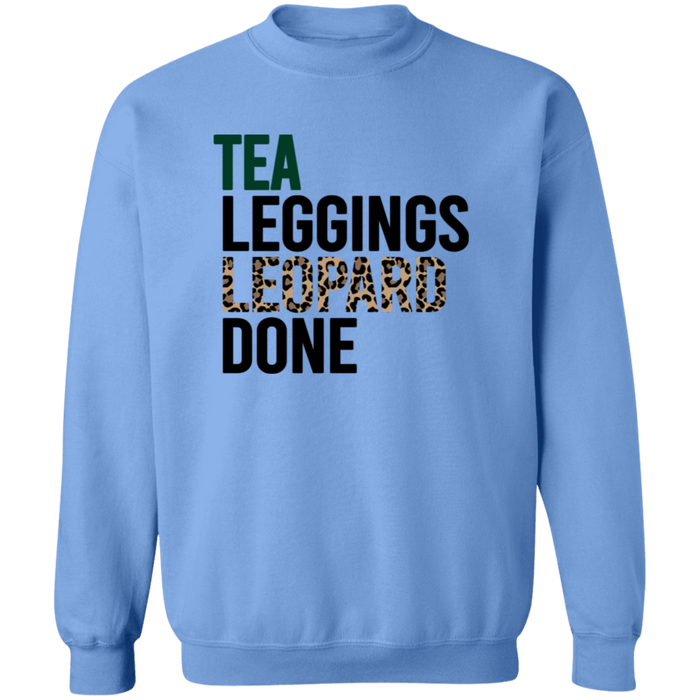 Tea Leggings Leopard Done Sweatshirt