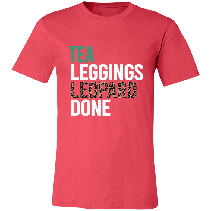 Tea Leopard Leggings Done T-Shirt
