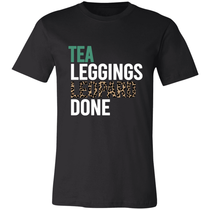 Tea Leopard Leggings Done T-Shirt