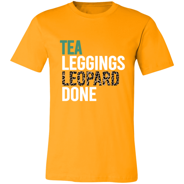 Tea Leopard Leggings Done T-Shirt
