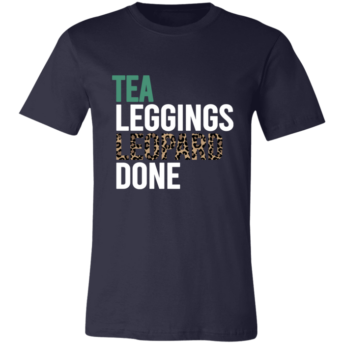 Tea Leopard Leggings Done T-Shirt