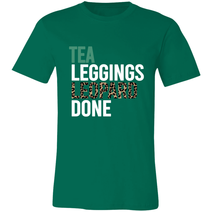 Tea Leopard Leggings Done T-Shirt