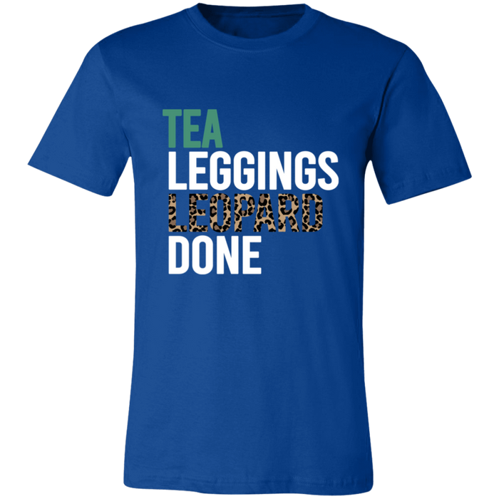 Tea Leopard Leggings Done T-Shirt