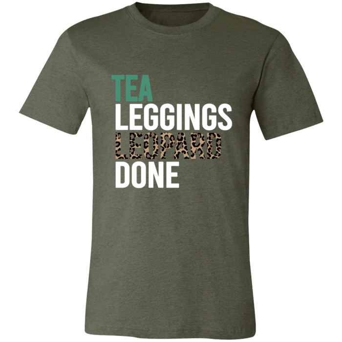 Tea Leopard Leggings Done T-Shirt