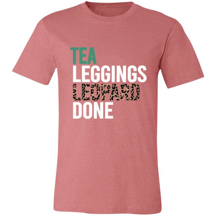 Tea Leopard Leggings Done T-Shirt