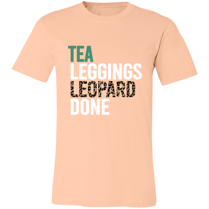 Tea Leopard Leggings Done T-Shirt