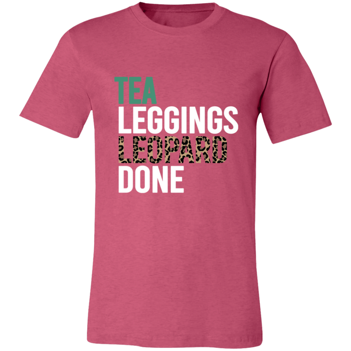 Tea Leopard Leggings Done T-Shirt