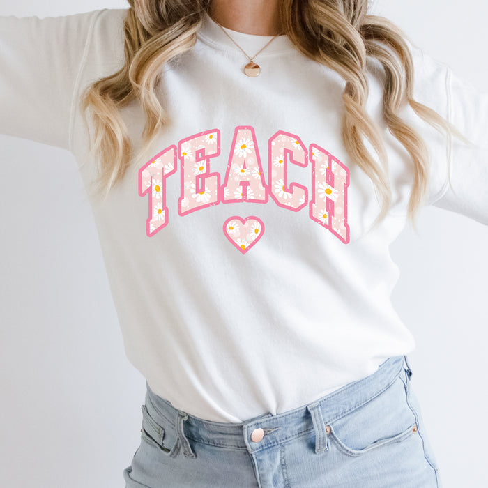 TEACH Daisy Sweatshirt