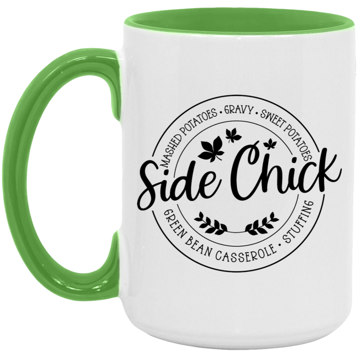 Thanksgiving Holiday Side Chick Mug