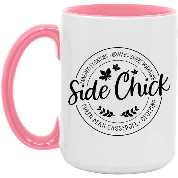 Thanksgiving Holiday Side Chick Mug