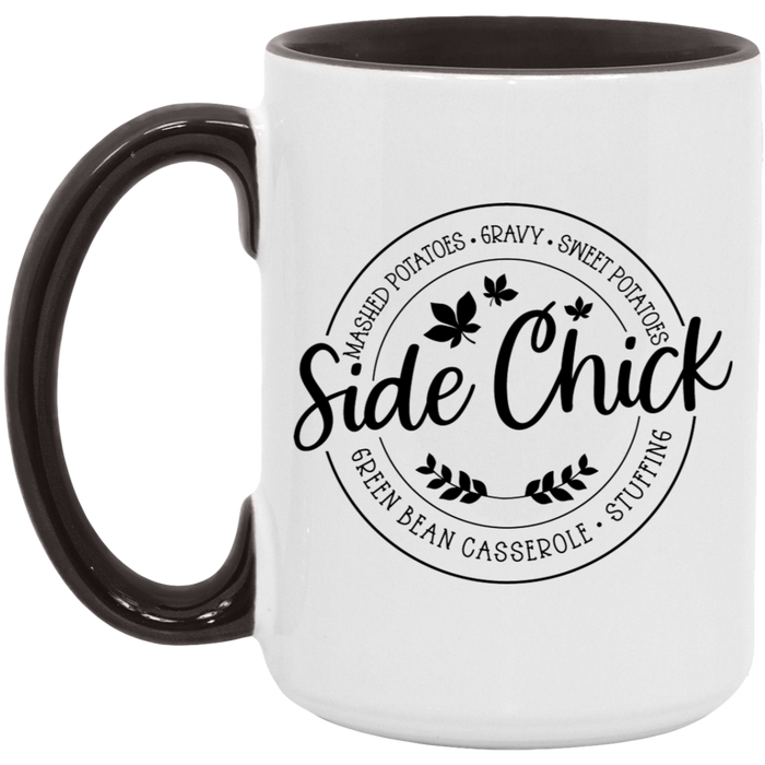Thanksgiving Holiday Side Chick Mug