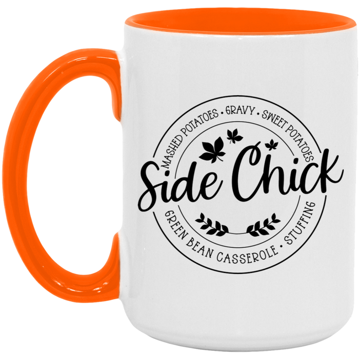 Thanksgiving Holiday Side Chick Mug