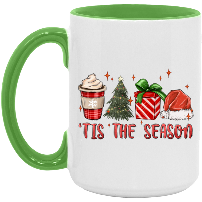Tis The Season Christmas15 oz Coffee Mug