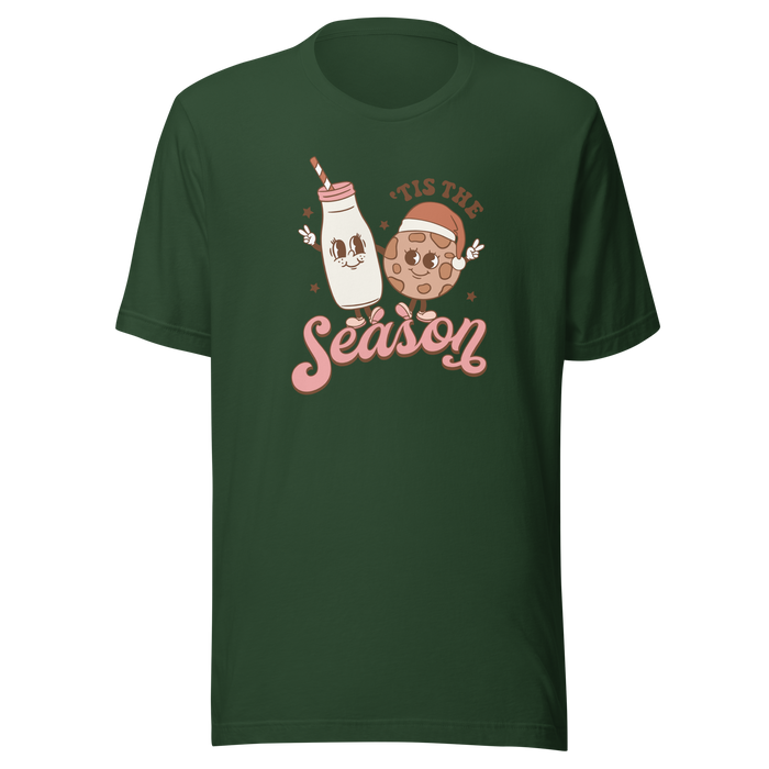 Tis The Season (Milk and Cookies) T-Shirt