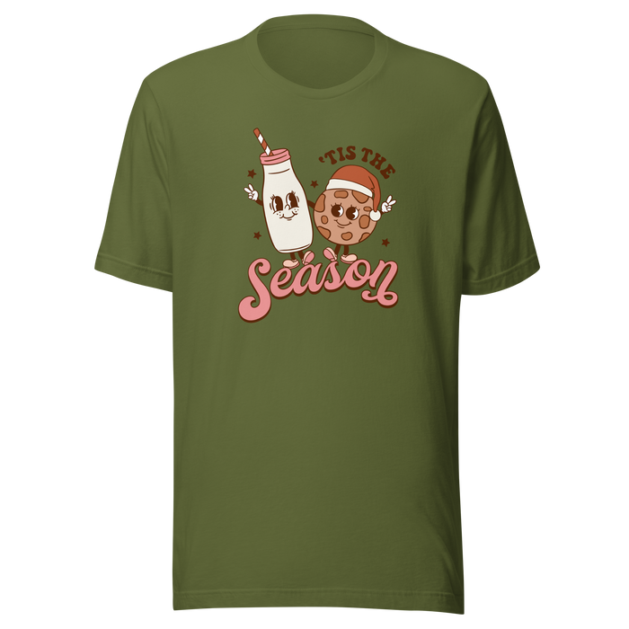 Tis The Season (Milk and Cookies) T-Shirt