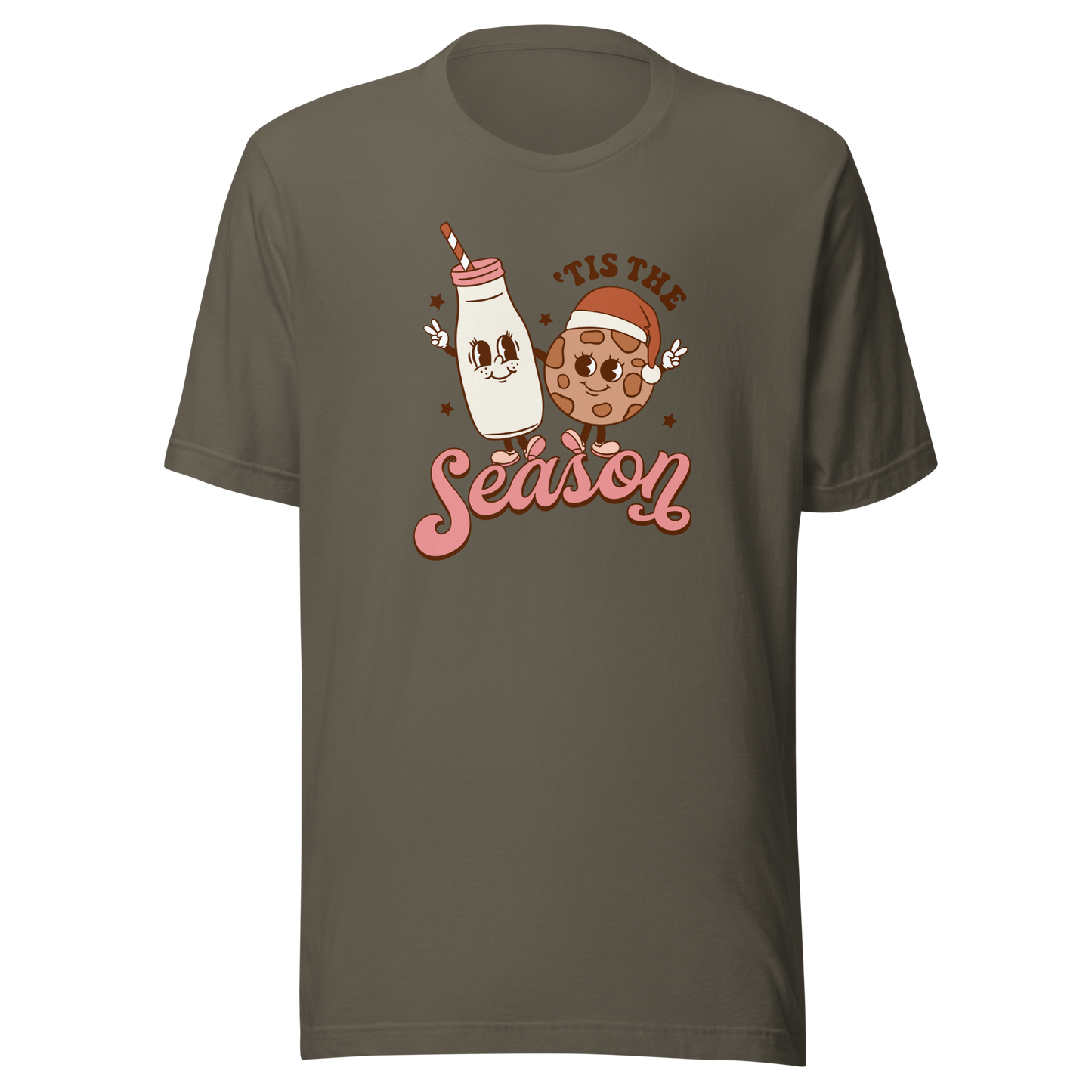 Tis The Season (Milk and Cookies) T-Shirt