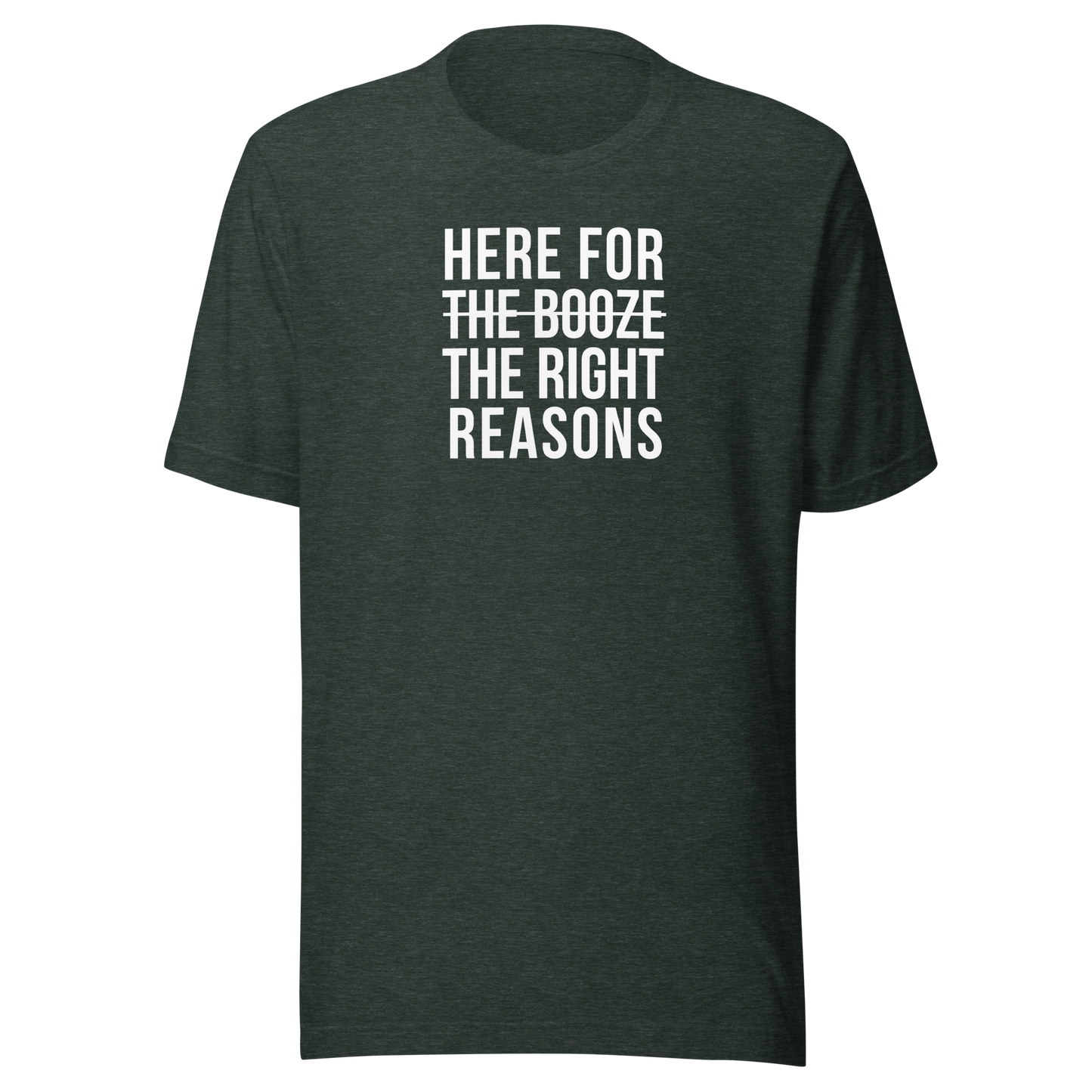 Here For The Right Reasons T-Shirt