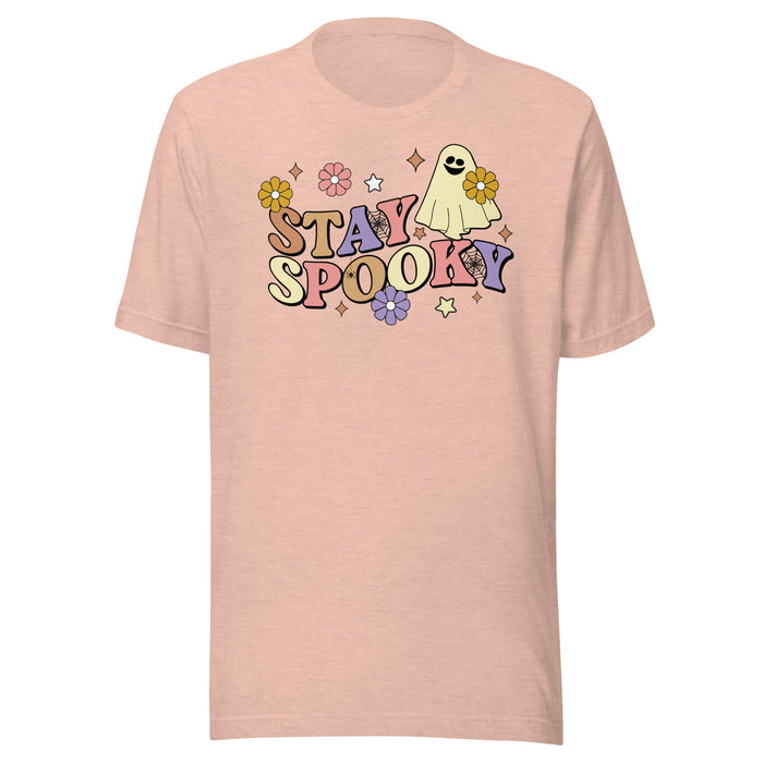 Stay Spooky Ghost Flowers T-Shirt
