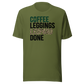 Coffee Leopard Leggings Done T-Shirt