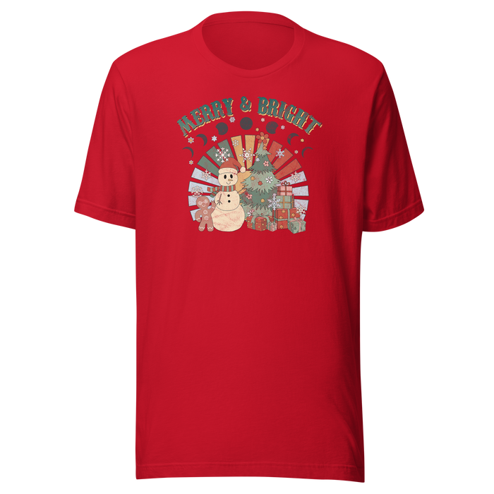 Retro Merry & Bright T-Shirt
