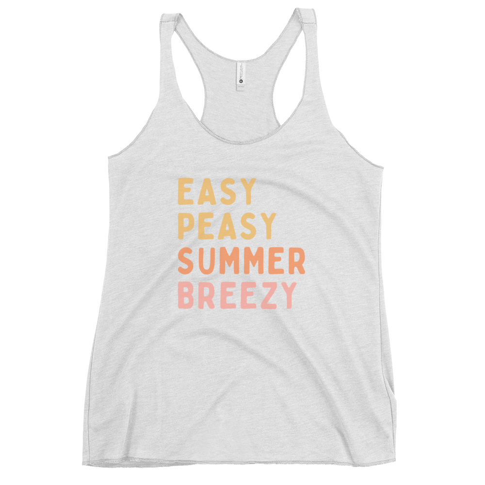 Easy Peasy Summer Breezy Tank Top
