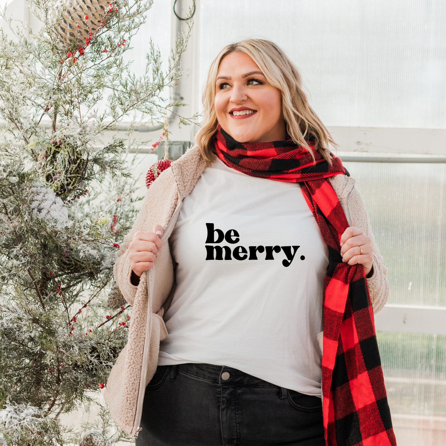 Be Merry. Bold  T-Shirt
