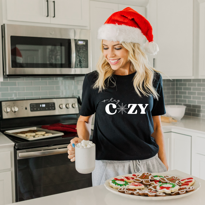 Stay Cozy Snowflake  T-Shirt