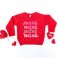 KIDS - Mini 4x Valentine's Sweatshirt