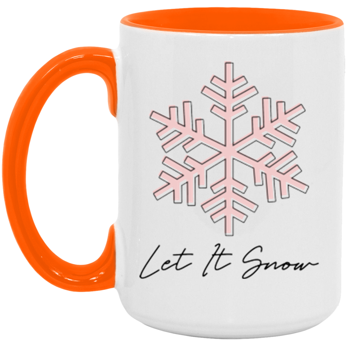 Let It Snow Mug (Pink)