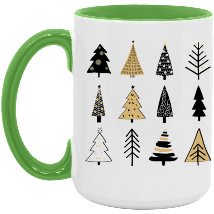 Festive Trees Coffee Mug